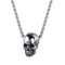 Pendentif tête de mort en acier inoxydable 316L pour homme et femme, style biker unisexe