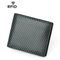 portefeuille RFID homme noir en fibre de carbone avec protection anti piratage