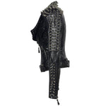 Veste biker femme - Perfecto clouté - Vignette | Boutique biker
