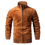 Giacca biker da uomo - Pelle scamosciata - Vignette | Boutique biker