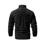 Giacca biker da uomo - Pelle scamosciata - Vignette | Boutique biker