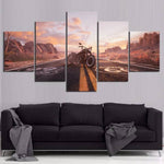 Mappa delle motociclette della Route 66 - Vignette | Boutique biker