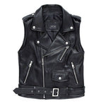 Gilet in pelle da donna - Vignette | Boutique biker
