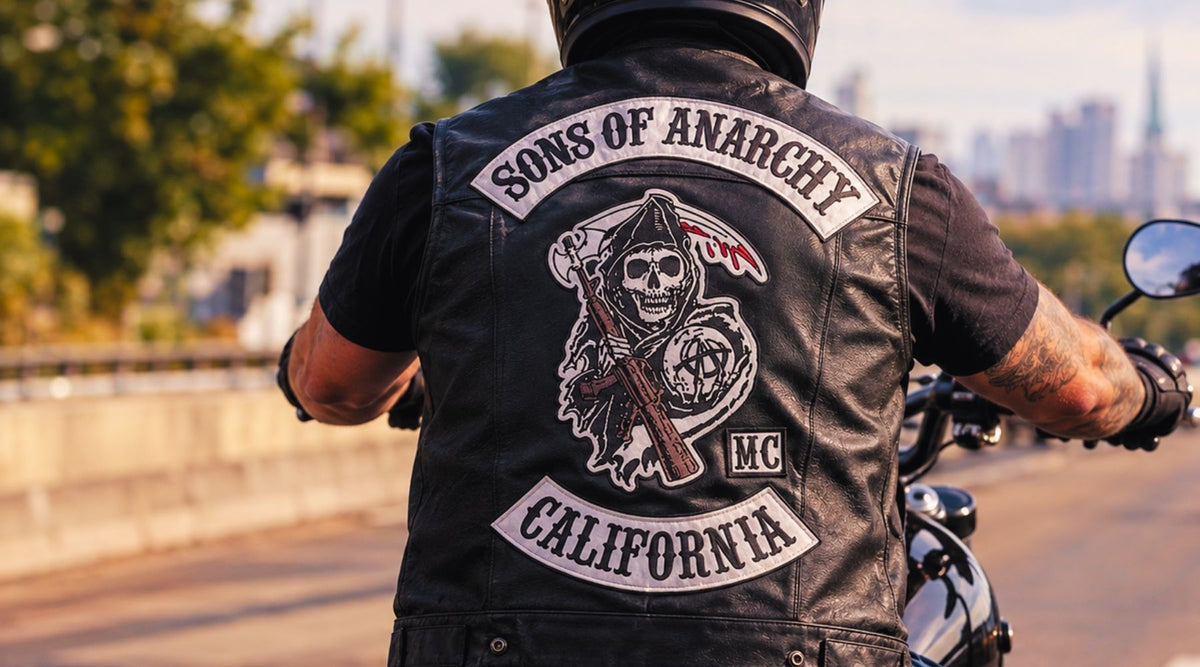 Comment coudre ses patchs sur un gilet biker en cuir