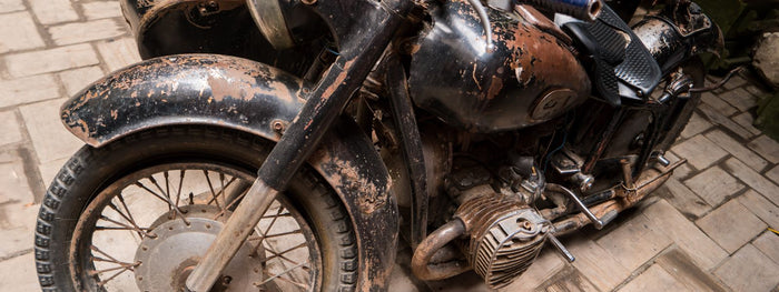 Come evitare che la motocicletta si arrugginisca?