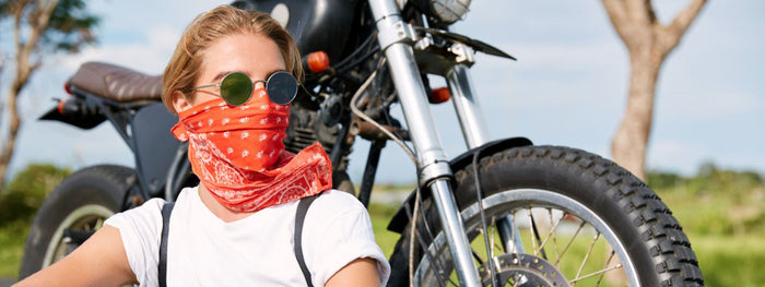 La bandana personalizzata: uno stile biker unico