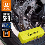 Lucchetto a U omologato SRA per motociclette, 85x300mm - Vignette | Boutique biker