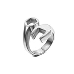 Bague biker - Clé plate - Vignette | Boutique biker