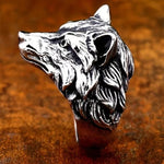Bague biker - Wolf Fang - Vignette | Boutique biker