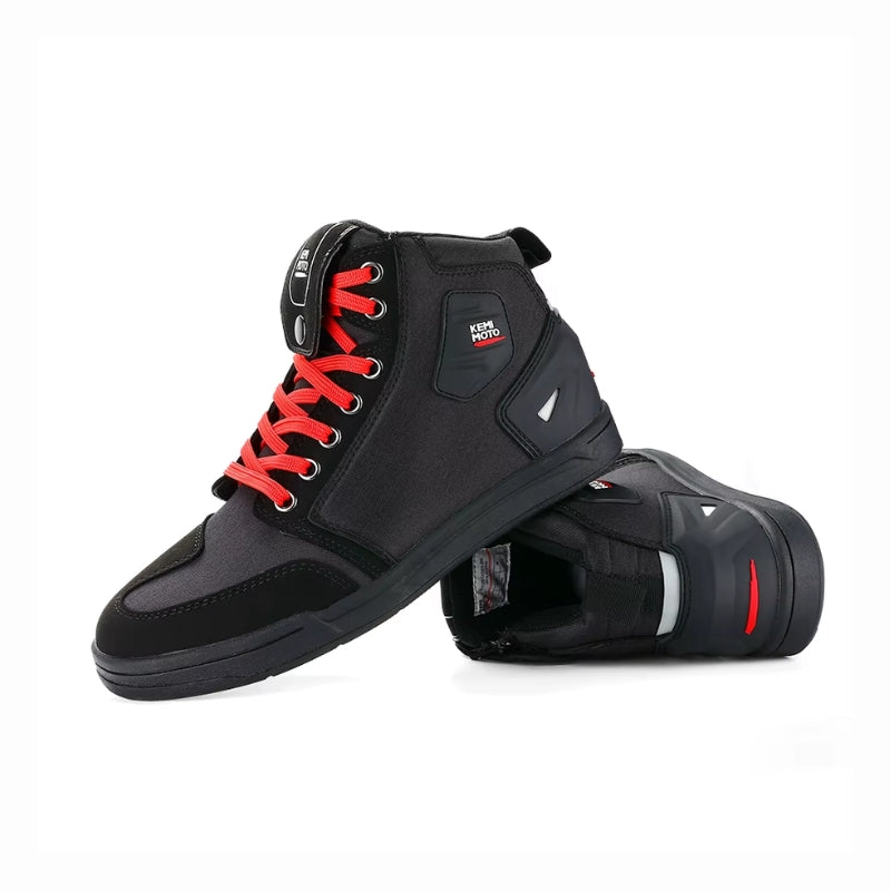Basket-homme-moto-avec-lacets