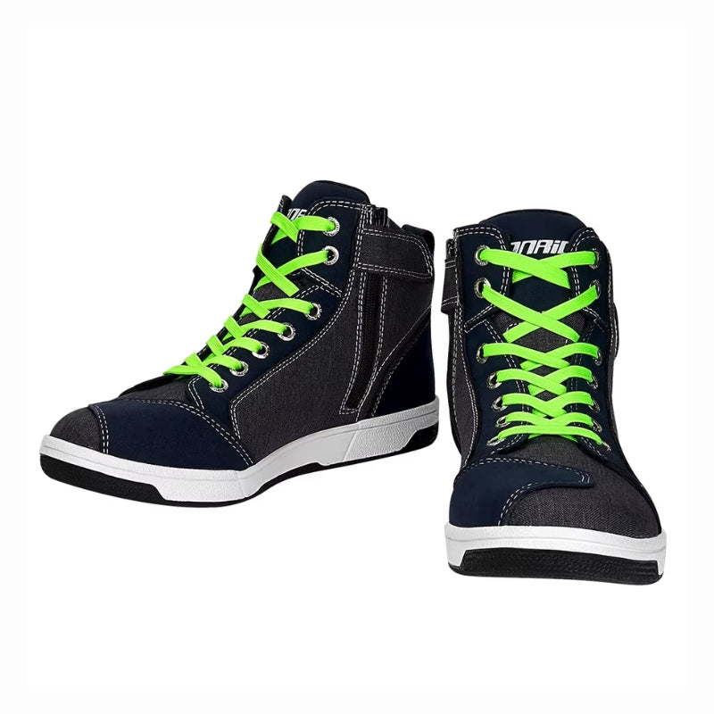 Basket-moto-homme-etanche-bleu-devant