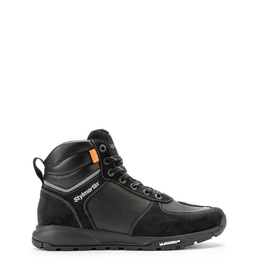 Basket-moto-noire-stylmartin-piper-wp-etanche-homme-femme-unite