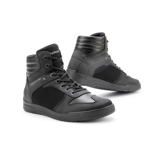 Basket moto stylmartin atom noire respirante urbaine homme femme
