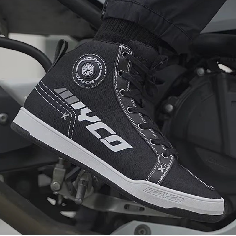 Basket-pour-moto-homme-noir-2