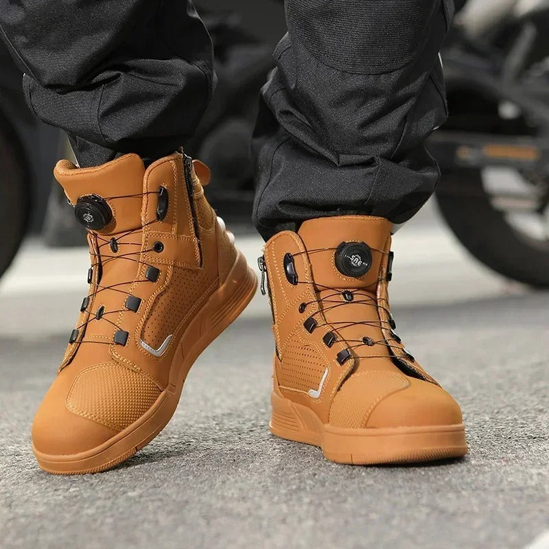 Basket-pour-moto-noir-marron-2