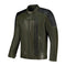 Blouson cuir homme moto vintage vert Rusty Stitches Cooper