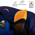 Chaqueta de moto para hombre - Azul Cirrus - Vignette | Boutique biker