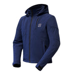 Chaqueta de moto para hombre - Azul Cirrus - Vignette | Boutique biker