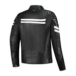Chaqueta de moto para hombre AA - Jack Steve Blanco y negro - Vignette | Boutique biker