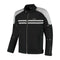 Blouson moto homme Jack Sean AA noir gris Café Racer ventilé été