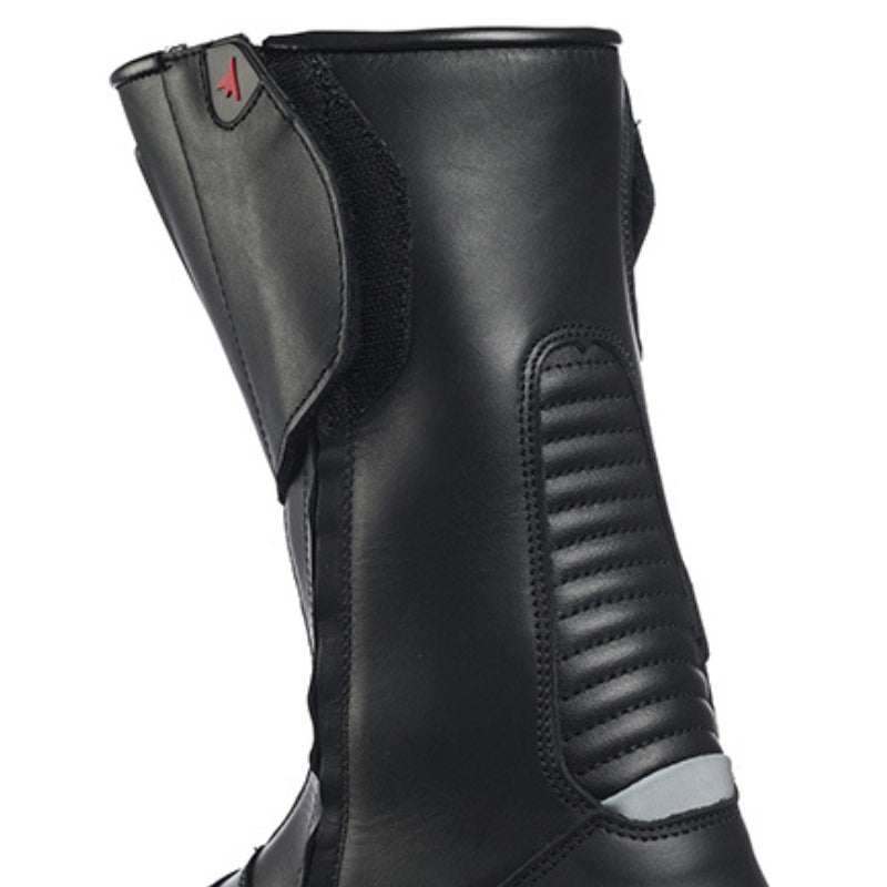 Bottes-moto-navigator-wp-noires-stylmartin-touring-homme-femme-arriere