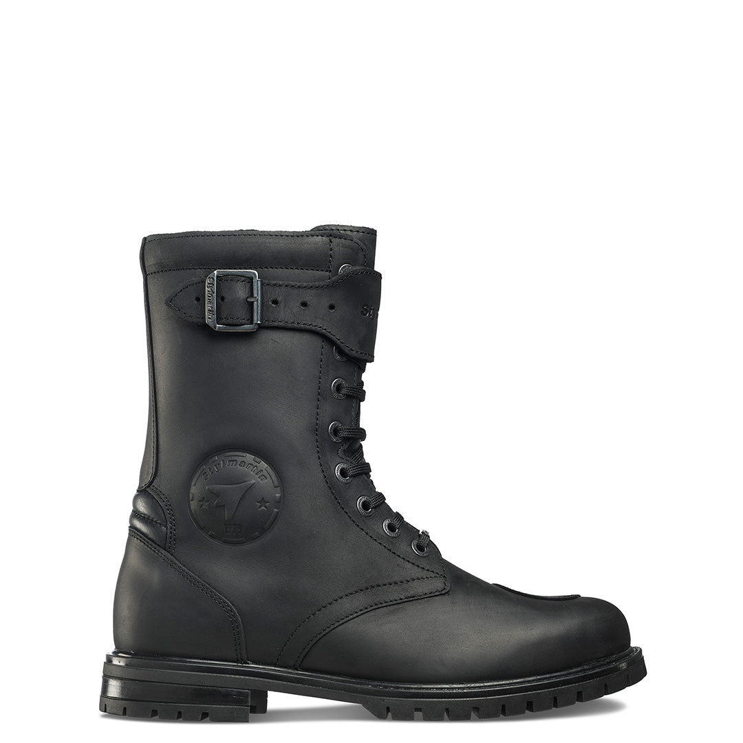 Bottes-moto-stylmartin-rocket-wp-noir-cuir-vintage-certifiees-ce-solo