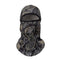 Cagoule moto tag urbaine avec design graffiti blanc sur fond noir
