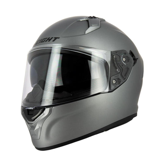 Casque intégral Eight Aero S443 gris mat homologué ECE R22-06