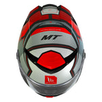 Casco integrale da moto - Thunder grigio opaco/rosso - Vignette | Boutique biker