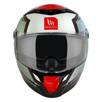 Casco integrale da moto - Thunder grigio opaco/rosso - Vignette | Boutique biker