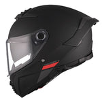 Casque intégral moto - Thunder uni noir mat - Vignette | Boutique biker