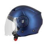 Casco da moto jet - S749 Blu opaco - Vignette | Boutique biker