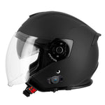 Casco abierto para motocicleta + Bluetooth - S770 Negro - Vignette | Boutique biker
