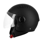 Casco da moto Citizen nero opaco - Vignette | Boutique biker