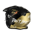 Casco da moto jet - Trooper Full Gas Nero e Oro - Vignette | Boutique biker