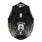 Casco da moto jet - Trooper Full Gas Nero e Oro - Vignette | Boutique biker
