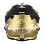 Casco da moto jet - Trooper Full Gas Nero e Oro - Vignette | Boutique biker