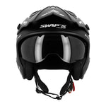 Casco da moto jet - Trooper Full Gas Nero e Oro - Vignette | Boutique biker