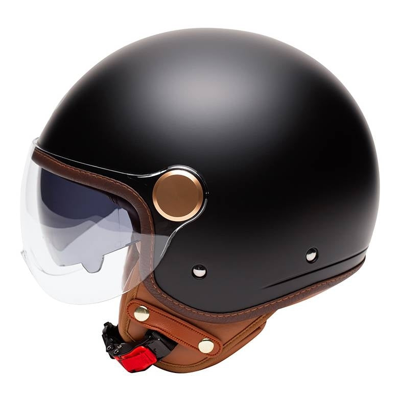 Casque-jet-grasse-Marko-noir-cote