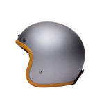 Casco abierto para motocicleta - El clásico gris mate - Vignette | Boutique biker