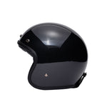 Casco da moto jet - The Classic nero - Vignette | Boutique biker