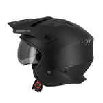 Casque jet moto - Trooper Noir Mat - Vignette | Boutique biker