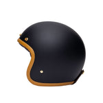 Casco da moto jet - The Classic nero opaco - Vignette | Boutique biker