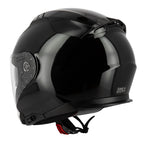 Casco da moto jet - Blake nero lucido - Vignette | Boutique biker