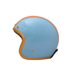 Casque jet moto  - The Classic bleu ciel - Vignette | Boutique biker