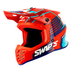 Casco da moto per bambini - Missione rossa - Vignette | Boutique biker