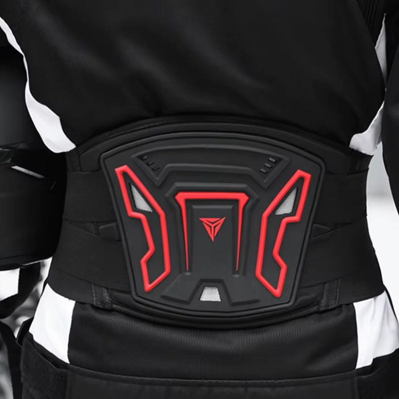 Ceinture-lombaire-pour-moto-noir-rouge