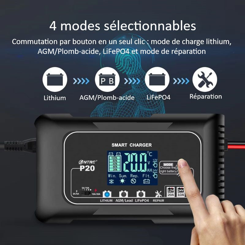 Chargeur-batterie-auto-moto-modes