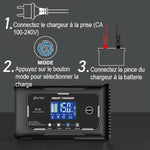 Cargador de batería inteligente para motocicleta - Vignette | Boutique biker