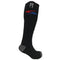 Chaussettes chauffantes gerbing moto ski tissu synthétique noir avec contrôleur